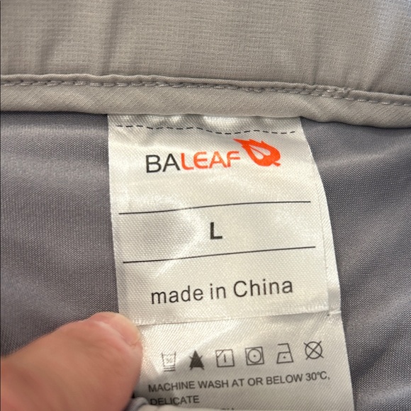 Baleaf Women’s Skort Gray Women's Grey Large Gorpcore Hiking Outdoor - Picture 2 of 12